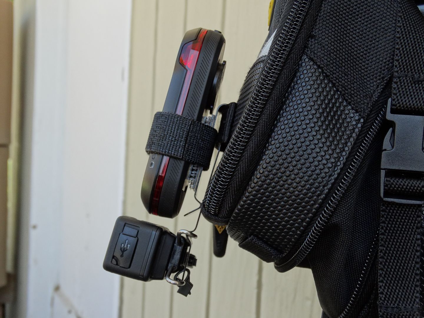 Garmin Varia radar - installation on saddle bag - Weight Weenies